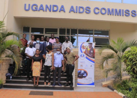 Advocating with Uganda AIDS Commission